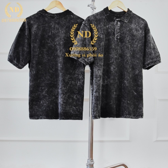Áo Polo Wash Mẫu Mới 